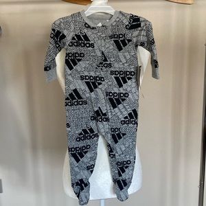 NWT: Baby Adidas Bodysuit Playwear outfit.